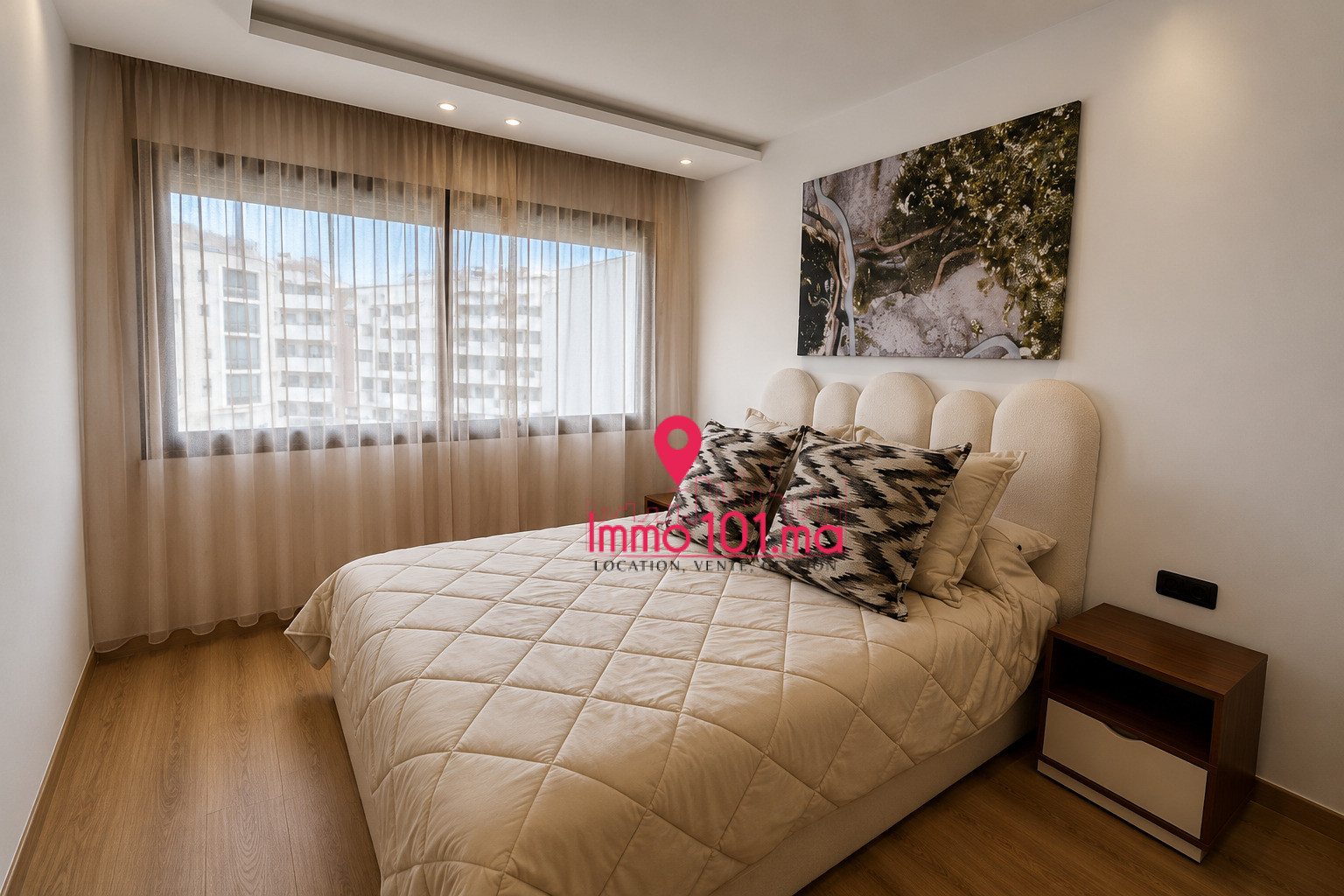 Location appartement meublé à Hay Riad SILAM2490
